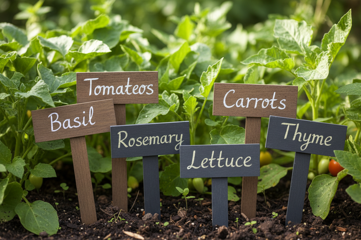 30 Essential Garden Label -  Instant Download PDF